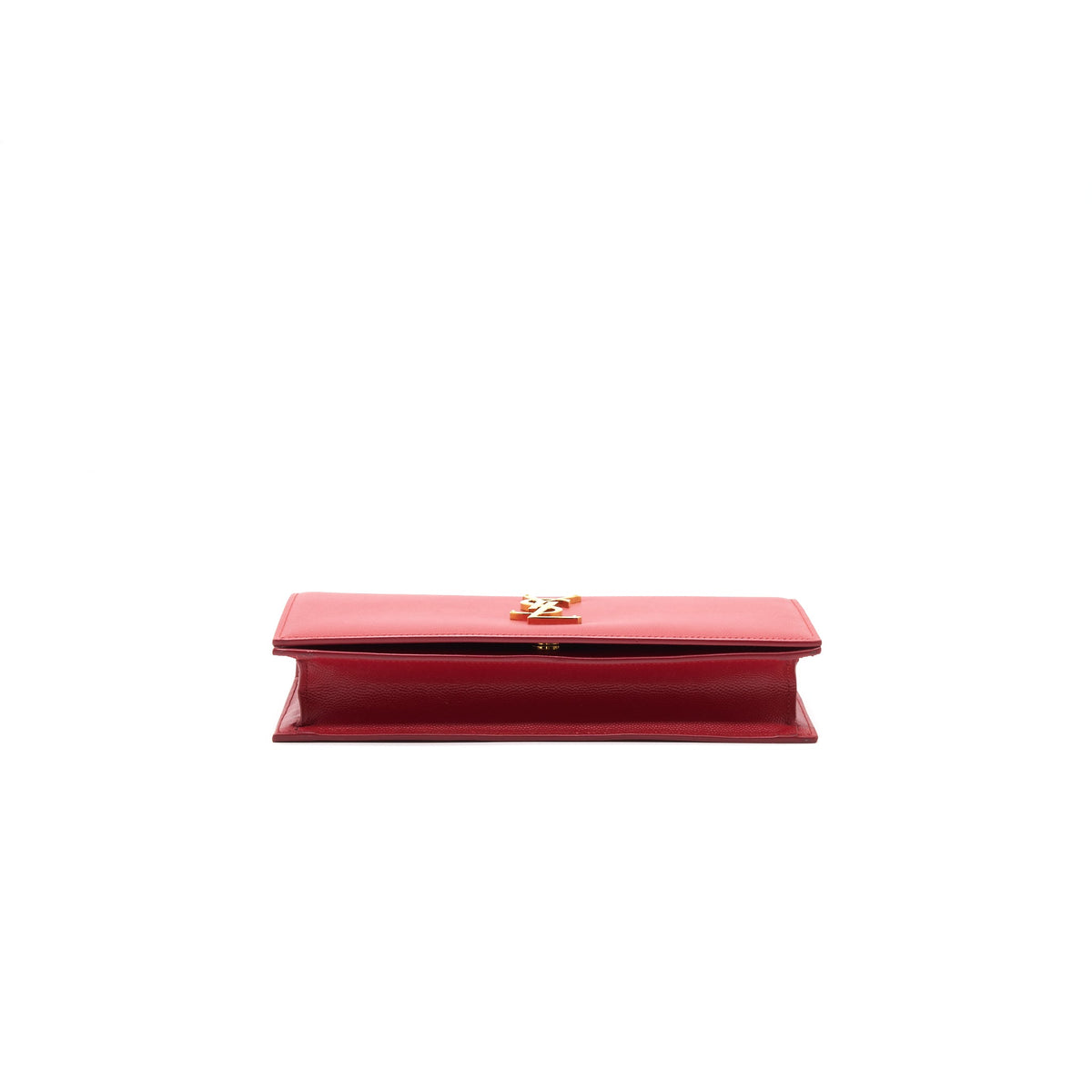 YSL Grained Calfskin Clutch