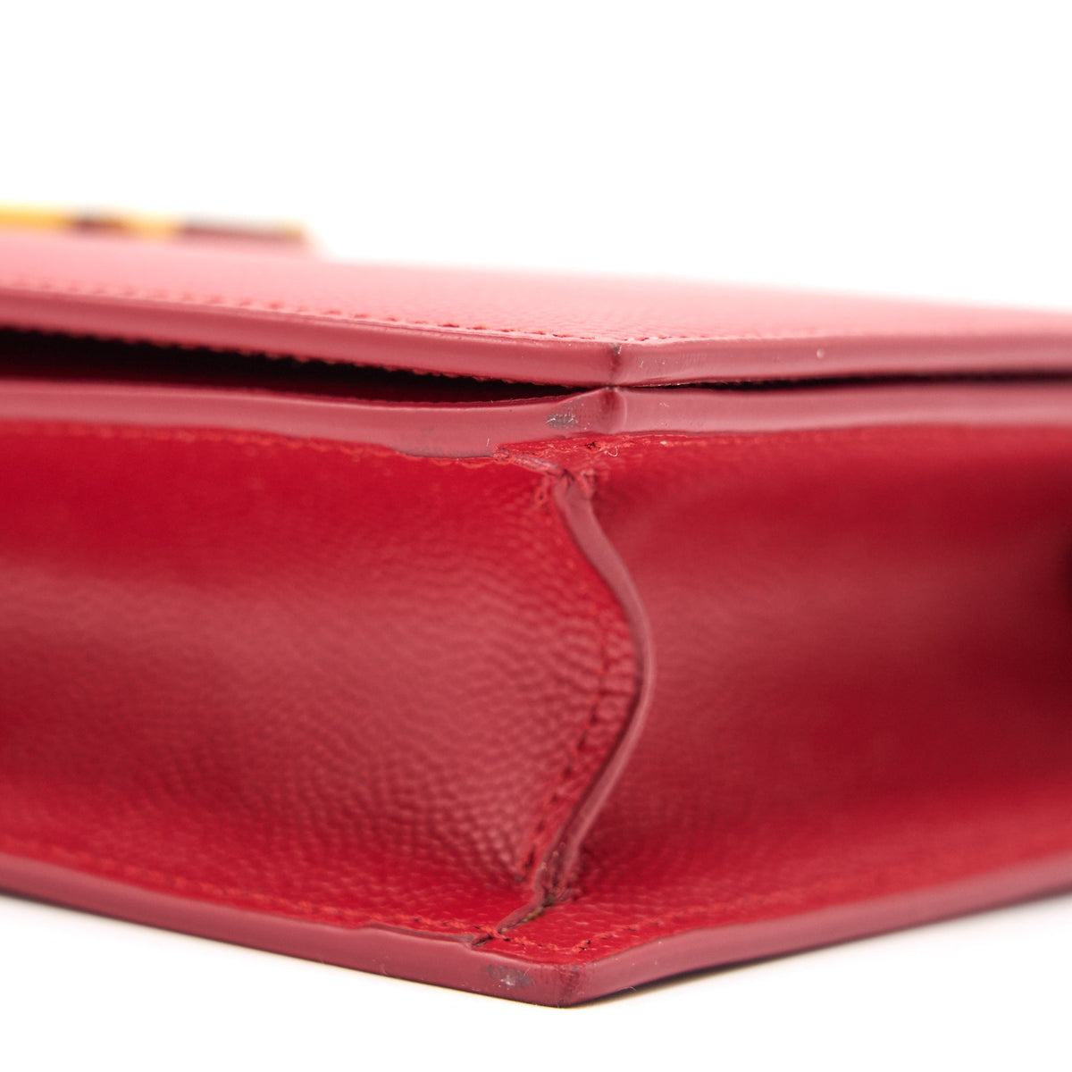 YSL Grained Calfskin Clutch