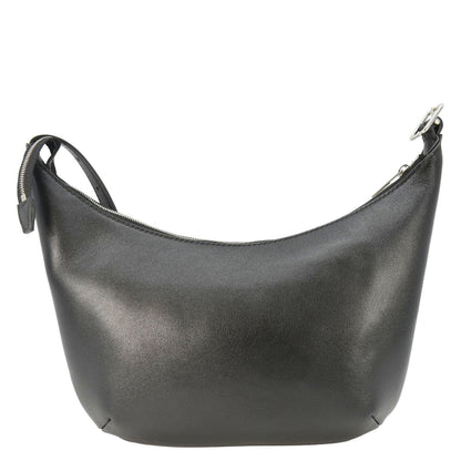Balenciaga Mary Kate Leather Shoulder Bag Black