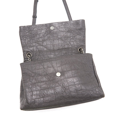 Saint Laurent Grey Crossbody / Shoulder bag