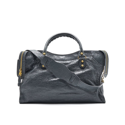 Balenciaga Giant City Olive Grey GHW