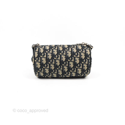 Dior Men's Mini Roller Messenger Bag Oblique Jacquard