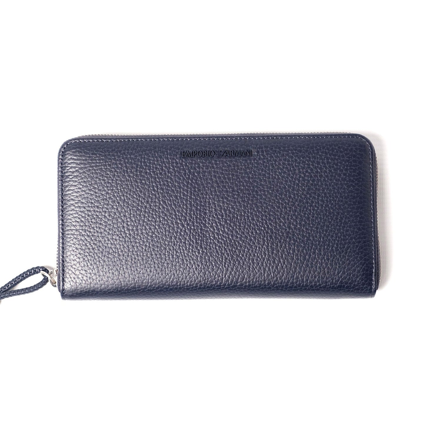 Tumbled Leather Wallet With Wrap-Around Zip