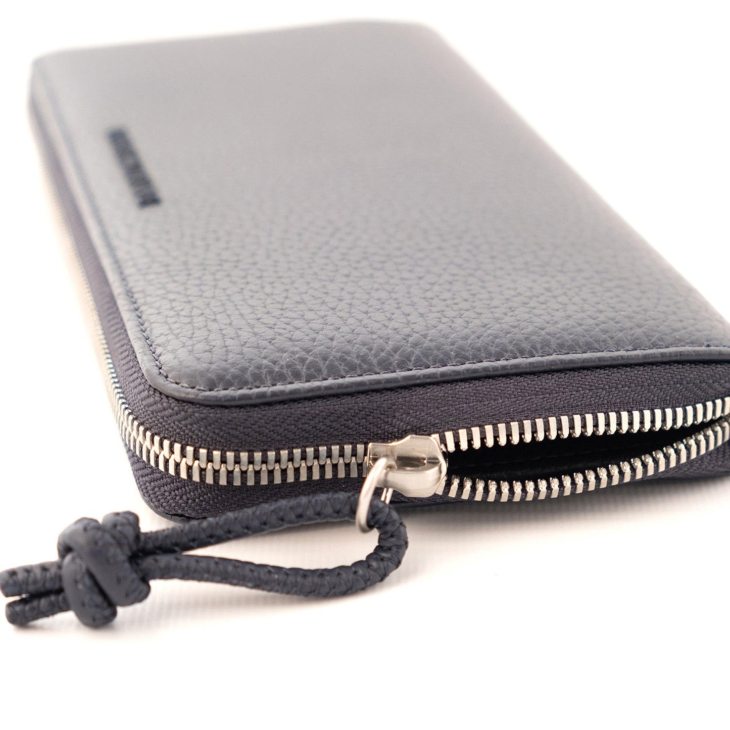Tumbled Leather Wallet With Wrap-Around Zip