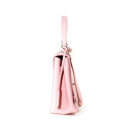Louis-Vuitton Lock Me II in Rose Ballerine