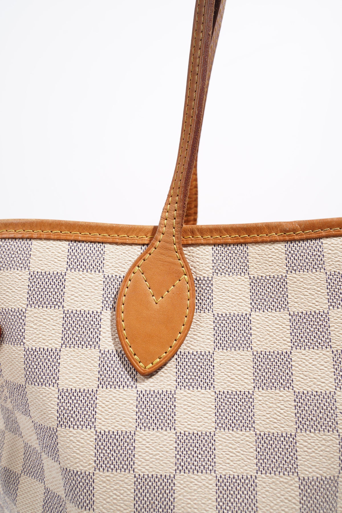 Louis Vuitton Neverfull MM Damier Azur Coated Canvas