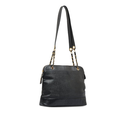 Chanel Triple CC Caviar Shoulder Bag