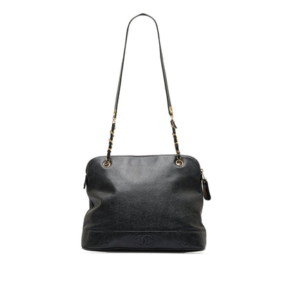 Chanel Triple CC Caviar Shoulder Bag
