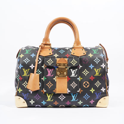 Louis Vuitton Takashi Murakami Speedy 30 Multicoloured Monogram Coated Canvas