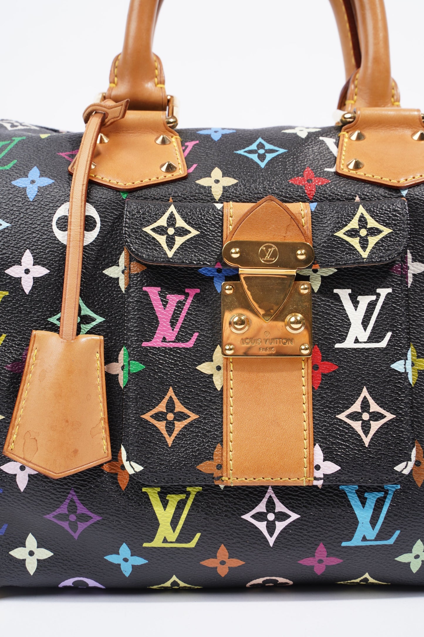 Louis Vuitton Takashi Murakami Speedy 30 Multicoloured Monogram Coated Canvas