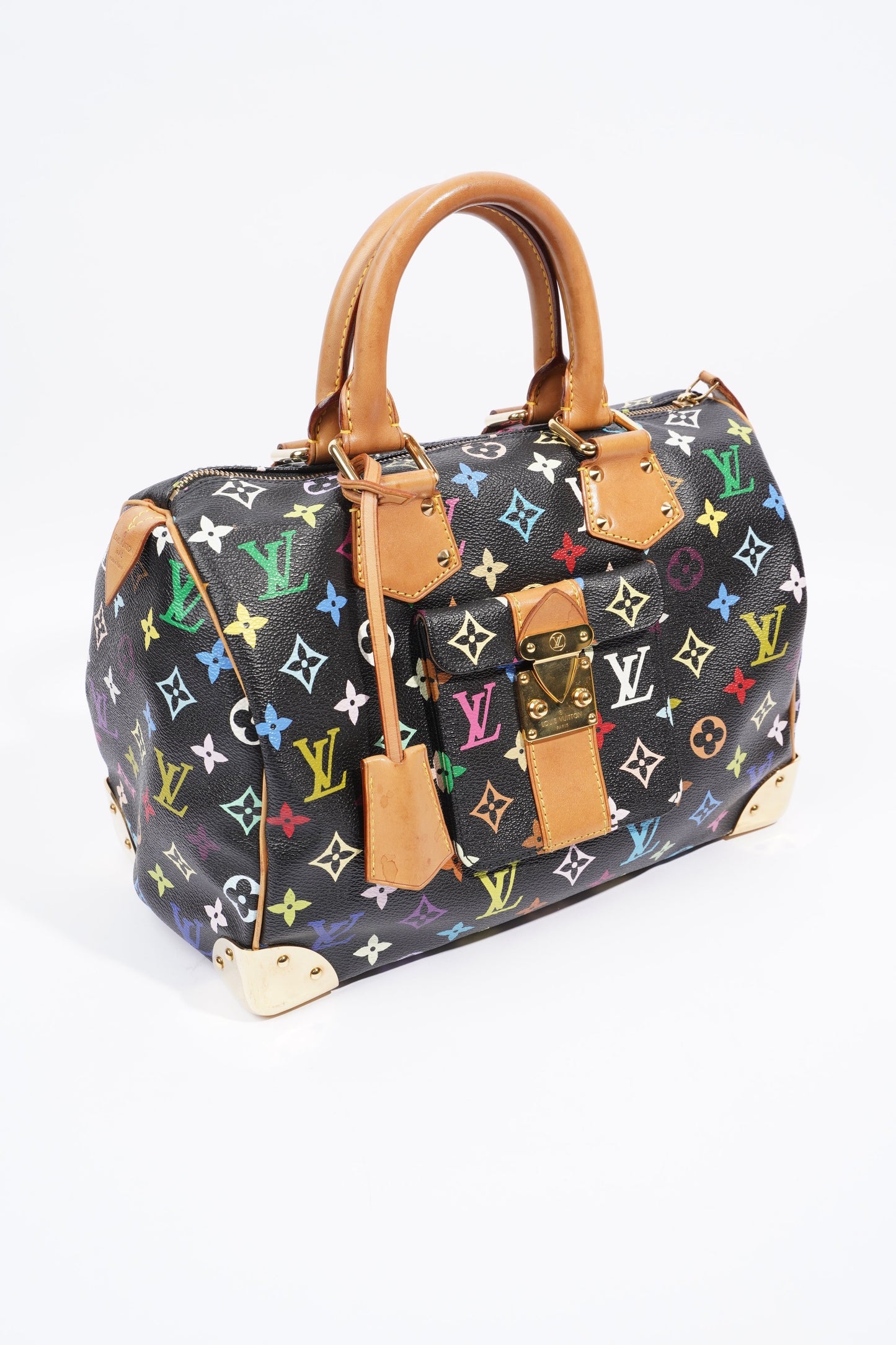 Louis Vuitton Takashi Murakami Speedy 30 Multicoloured Monogram Coated Canvas