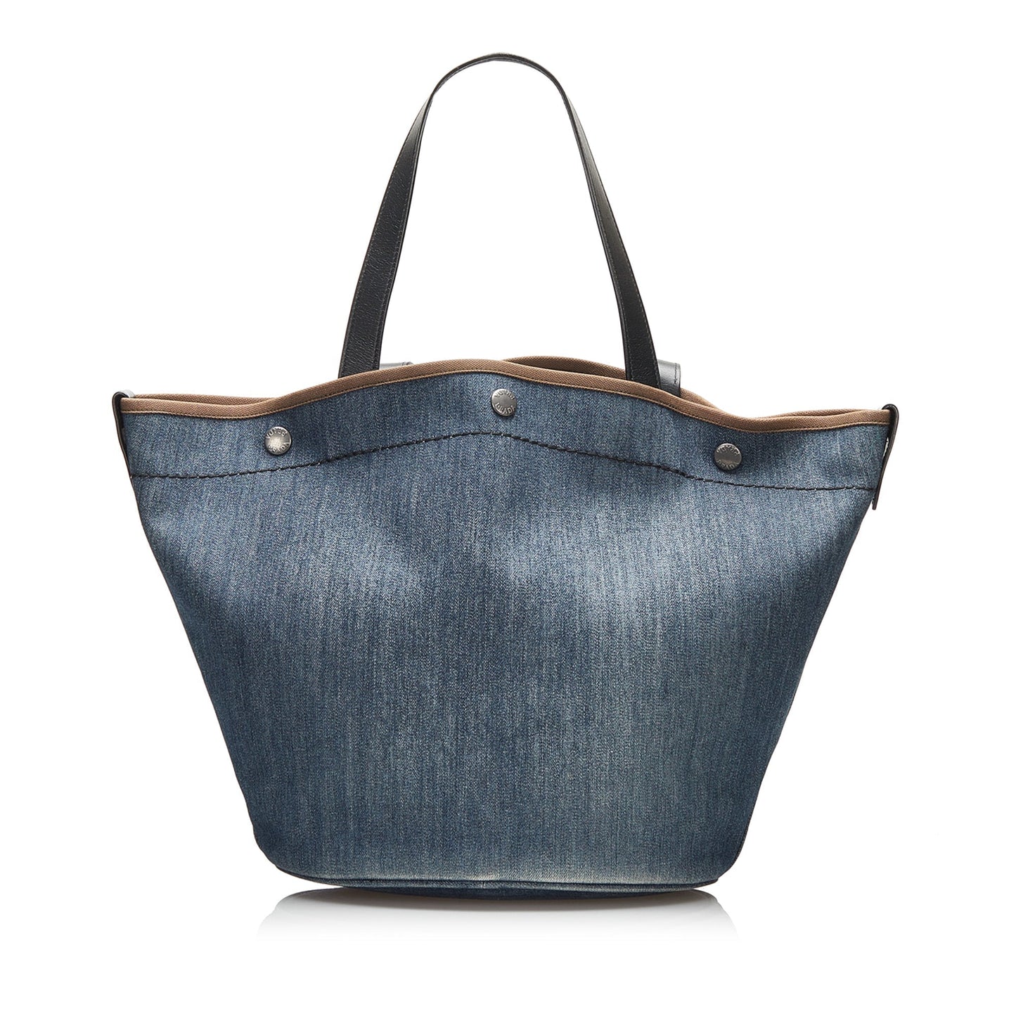 Prada Shopper Blue Denim