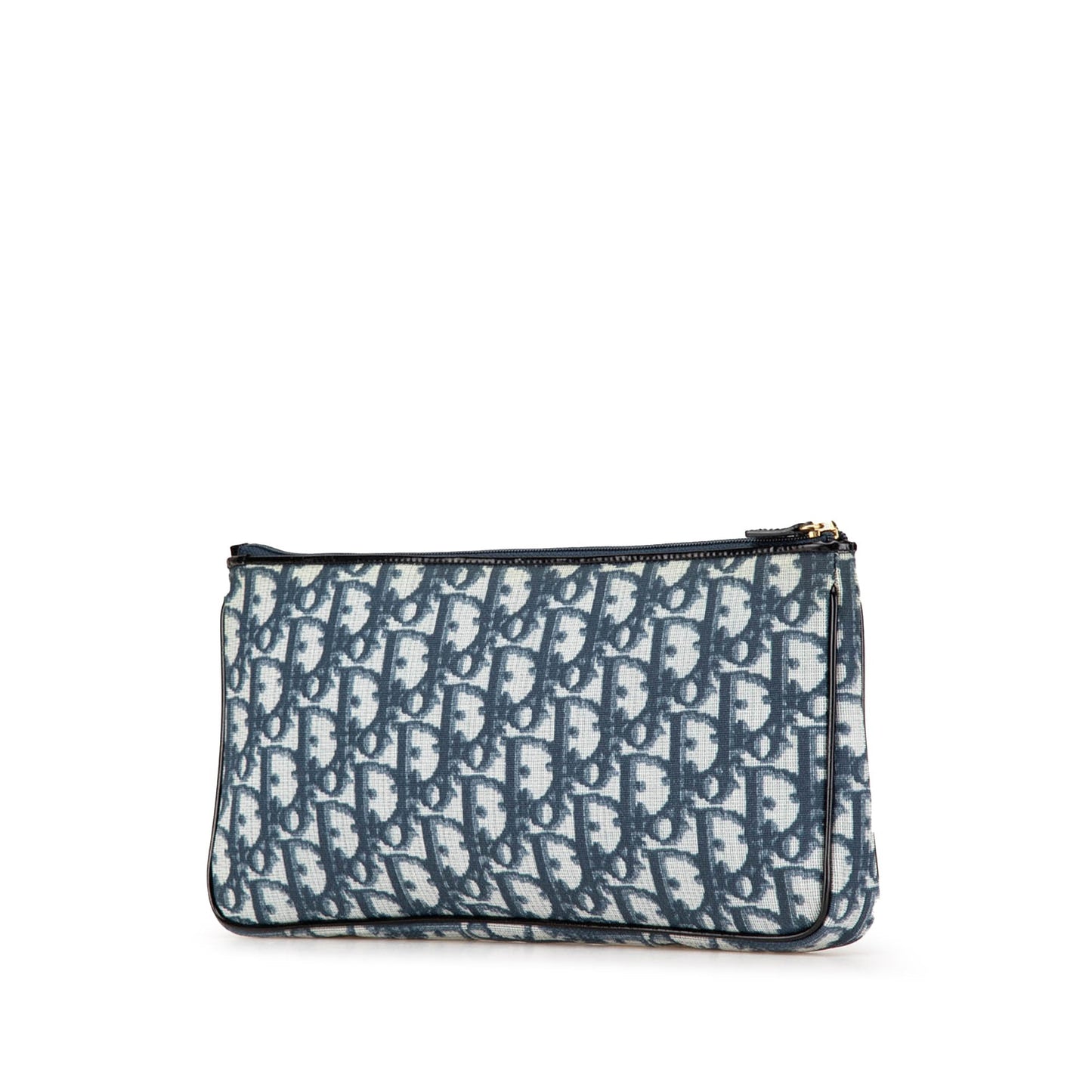 Oblique Canvas Clutch