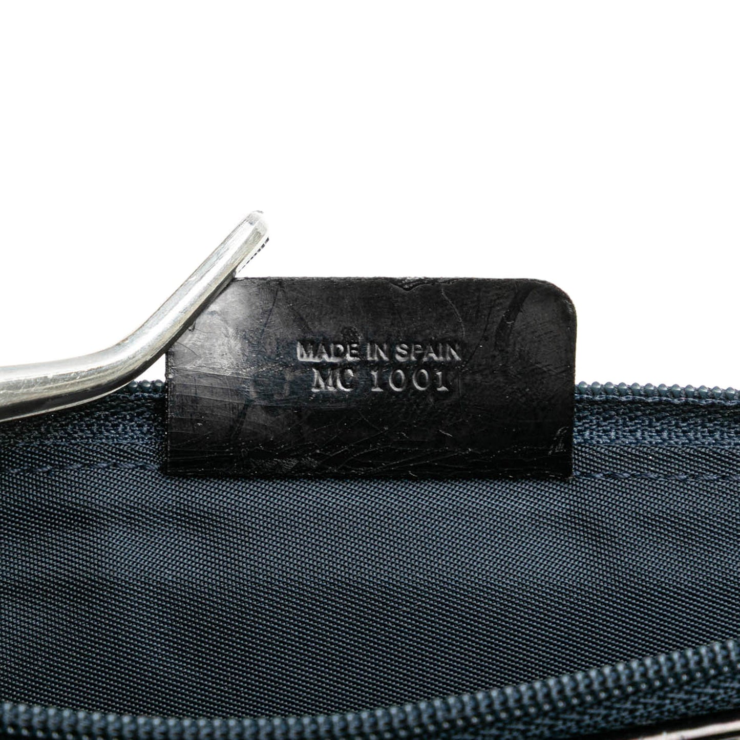 Oblique Canvas Clutch