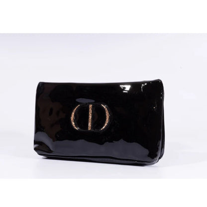 Dior 30 Montaigne Patent Leather Cosmetic Pouch