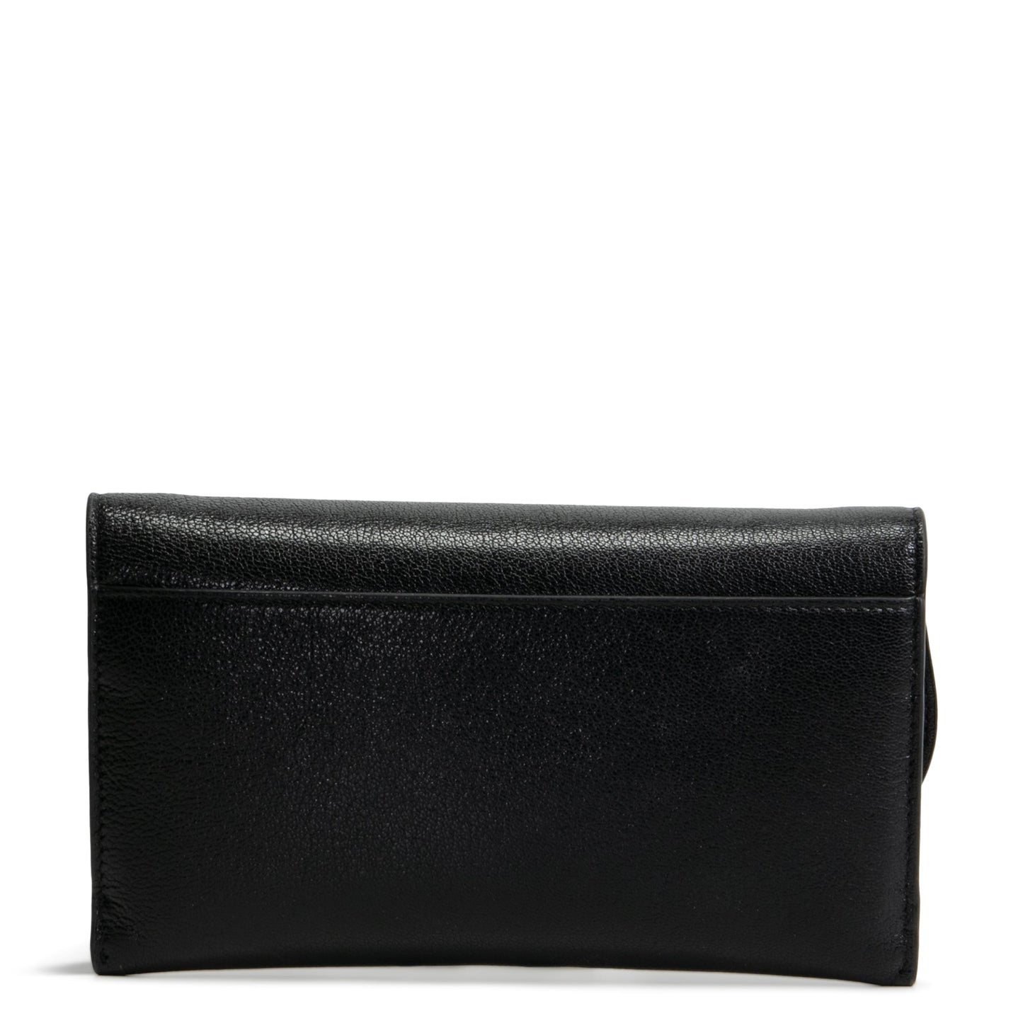 CHRISTIAN DIOR Small Saddle Pouch w/ Chain - Black