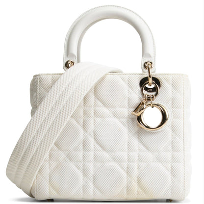 CHRISTIAN DIOR Mesh Quilt Medium Lady Dior- OUTLET FINAL SALE