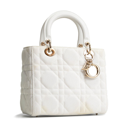 CHRISTIAN DIOR Mesh Quilt Medium Lady Dior- OUTLET FINAL SALE