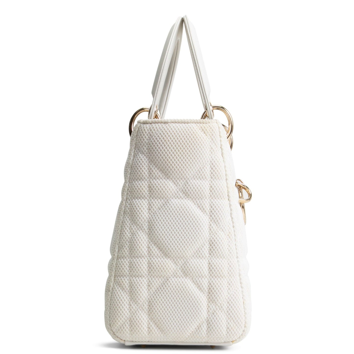 CHRISTIAN DIOR Mesh Quilt Medium Lady Dior- OUTLET FINAL SALE