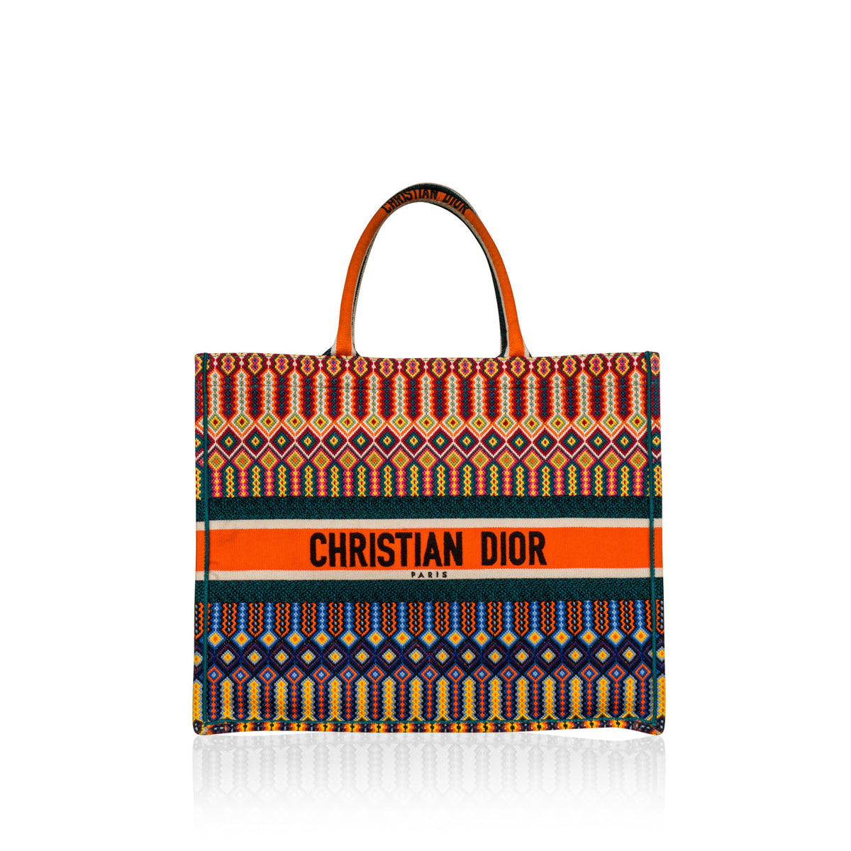 Oblique Canvas Book Tote