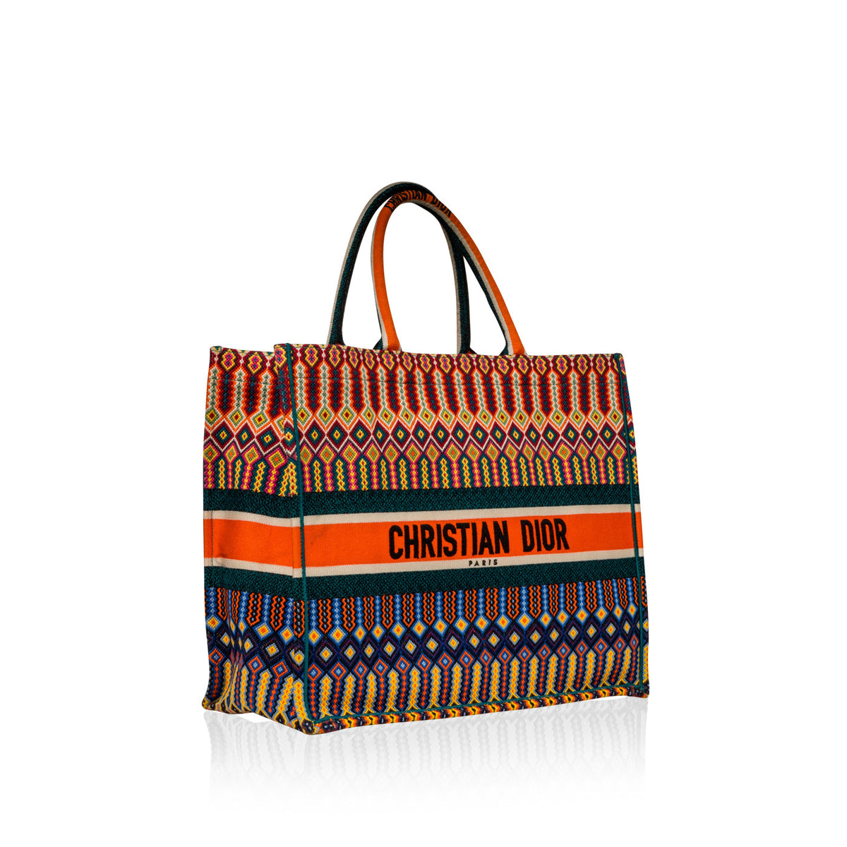 Oblique Canvas Book Tote