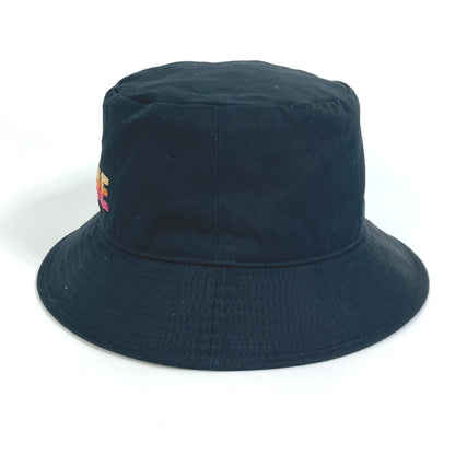 CELINE hat 2AUO1968P cotton/sequins black Embroidered gradient sequin Bucket Women M Secondhand