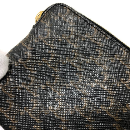 CELINE Coin case 10C662CA2 PVC / Leather Brown Triomphe Women Secondhand