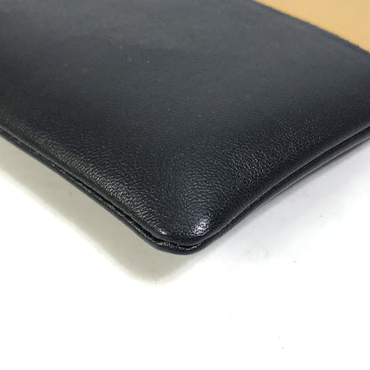CELINE Clutch bag 100093HTM leather Brown Two-tone By color Women Used