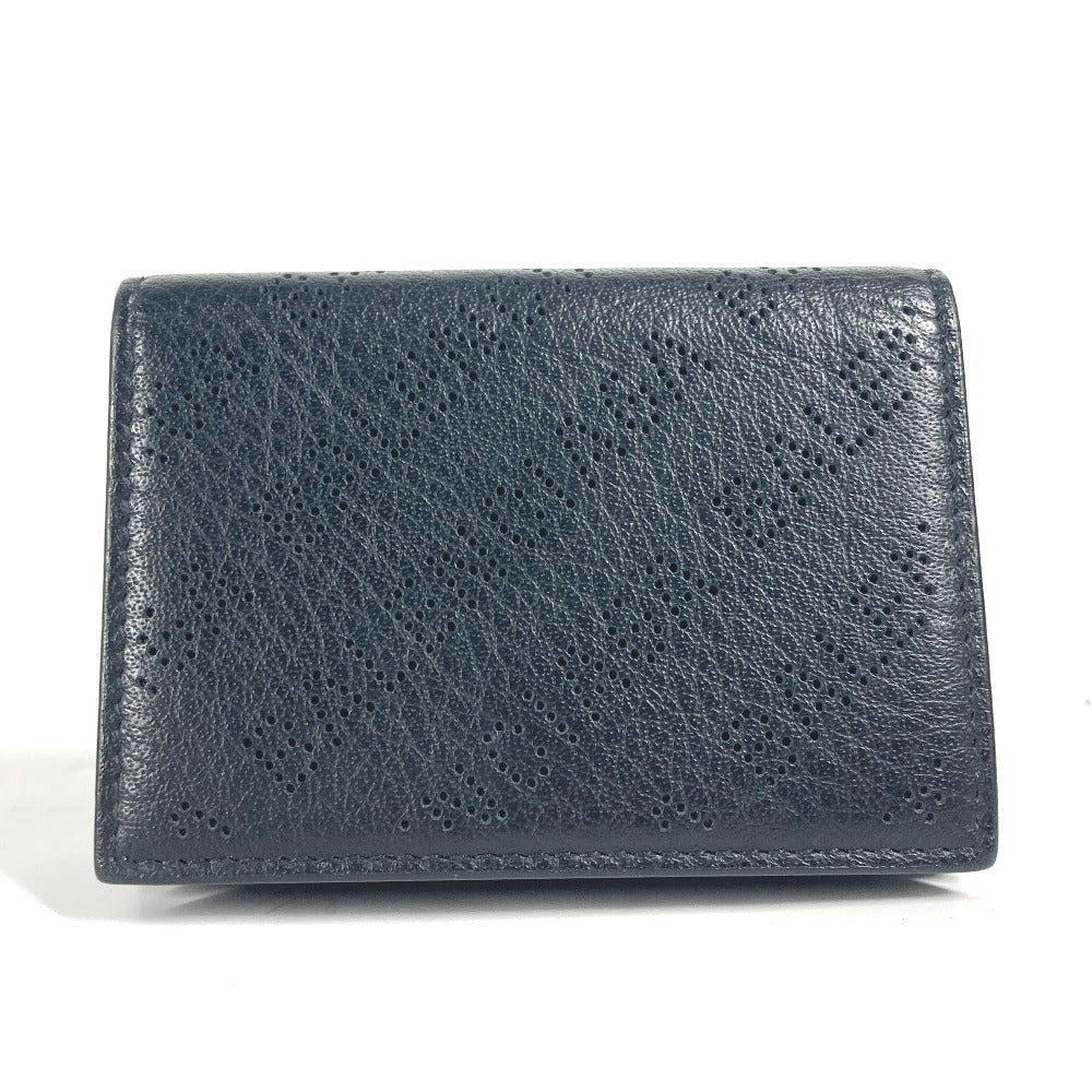 BALENCIAGA Trifold wallet 594312 leather black logo CASH Mini Wallet mens