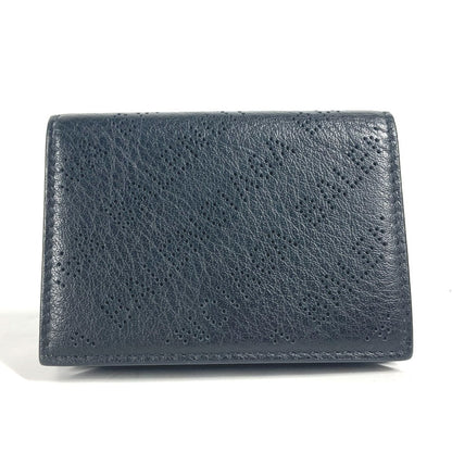 BALENCIAGA Trifold wallet 594312 leather black logo CASH Mini Wallet mens