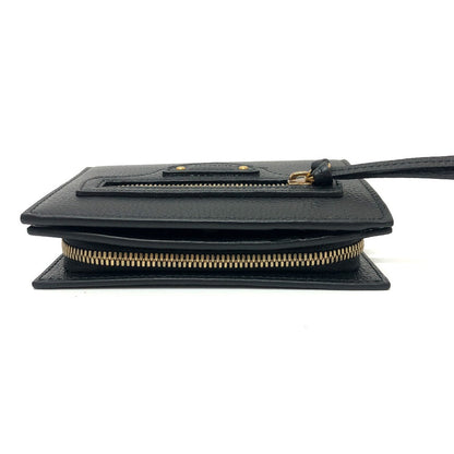 BALENCIAGA Folded wallet 650846 leather black NEOCLASSIC Women