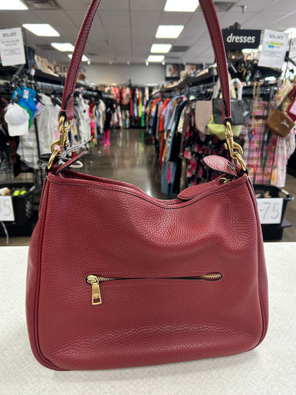 Handbag Designer By Coach In Red, Size:Medium