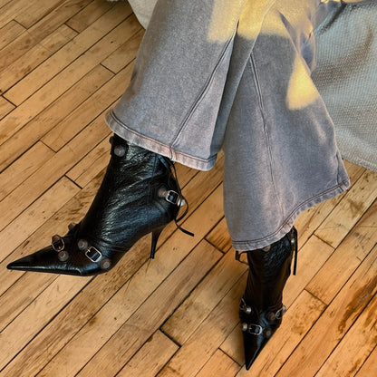 Balenciaga 'Cagole' Ankle Boots - Women's 38