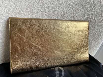 Yves Saint Laurent (YSL) Gold Belle de Jour Clutch