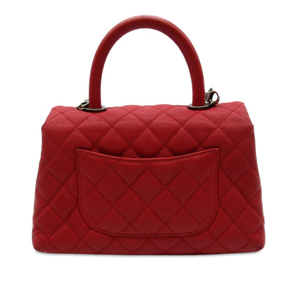 CHANEL Small Caviar Coco Handle Bag