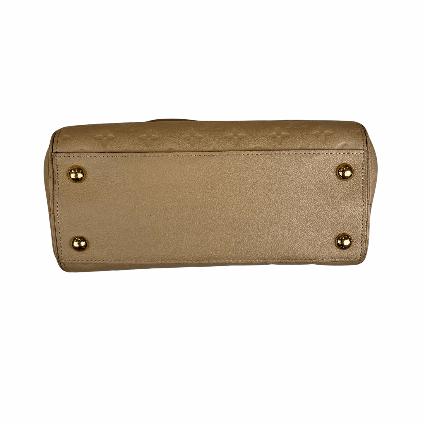 Louis-Vuitton Empreinte Leather Trocadero Bag in Dune