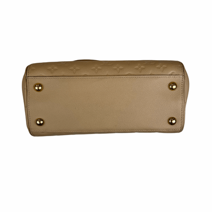 Louis-Vuitton Empreinte Leather Trocadero Bag in Dune