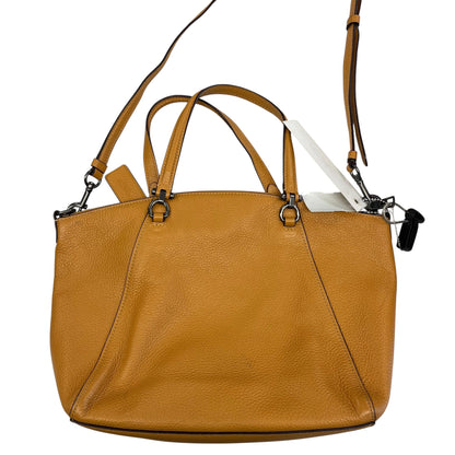 Crossbody Designer By Coach In Yellow, Size:Medium
