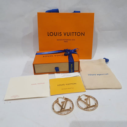 Louis  Vuitton Necklace, Earrings and Brooch Set