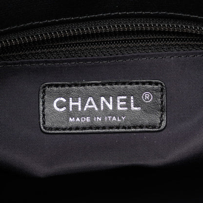 Chanel Paris Biarritz PM Tote Bag  Canvas Handbag A34208 in Excellent condition