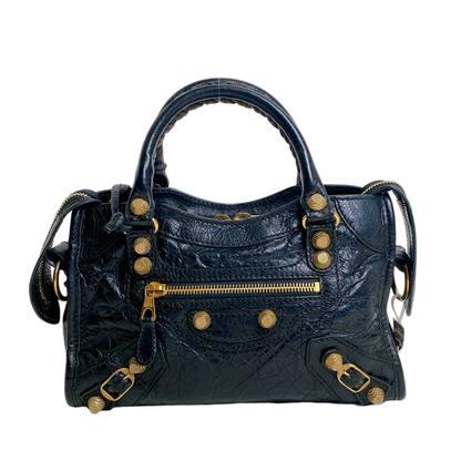 BALENCIAGA CITY MINI IN BLACK