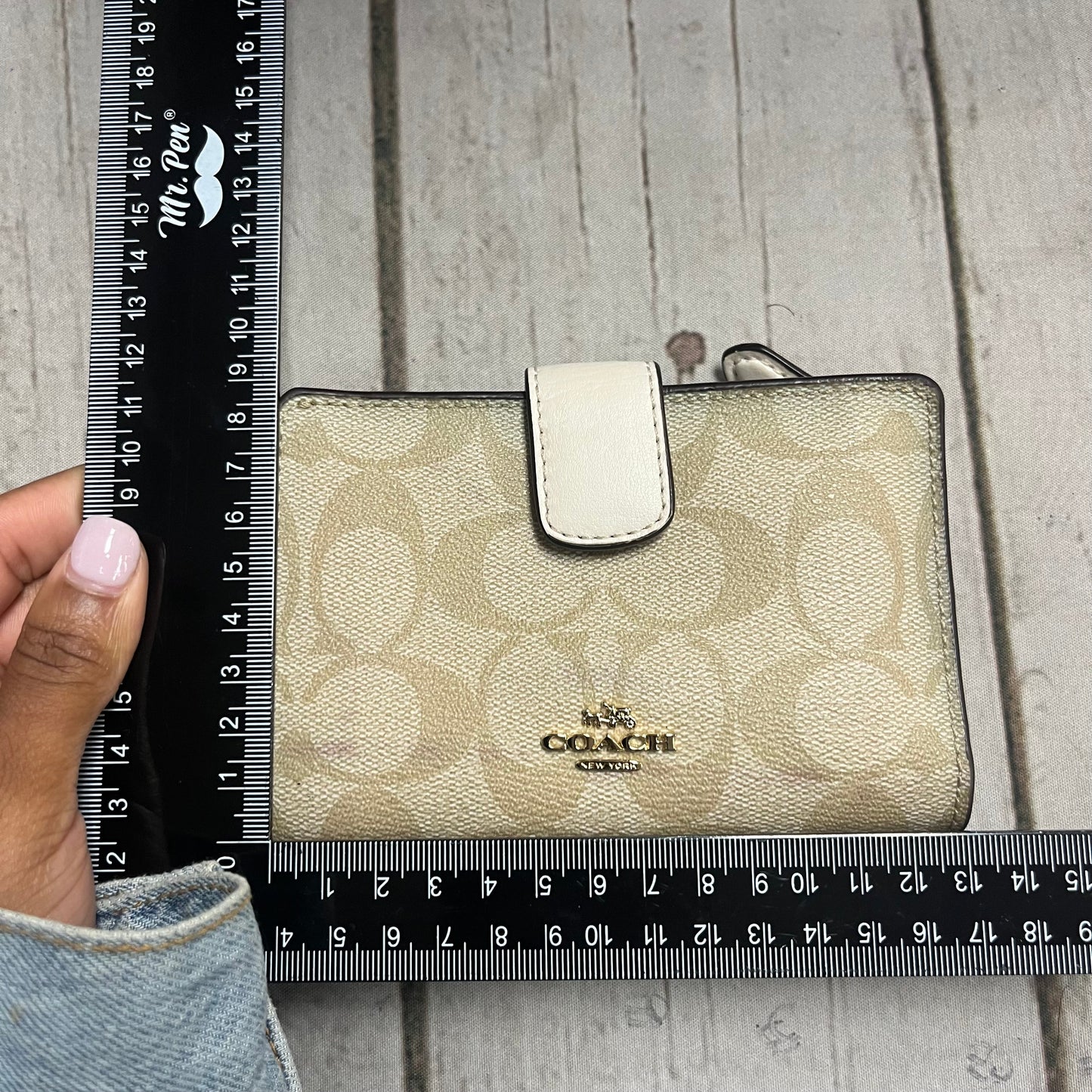 Wallet Designer By Coach, Size: Small