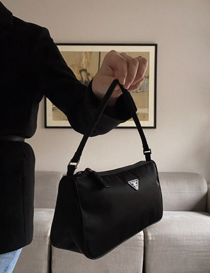 Prada Black Nylon Mini Bag