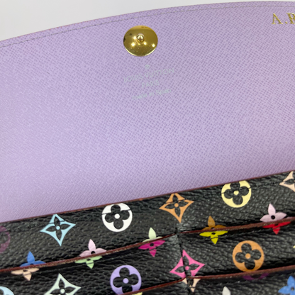 Louis-Vuitton Sarah Wallet Monogram Multicolour GHW