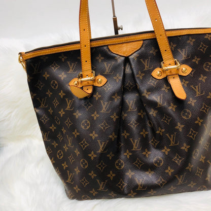 Louis-Vuitton Palermo GM Monogram Coated Canvas Bag