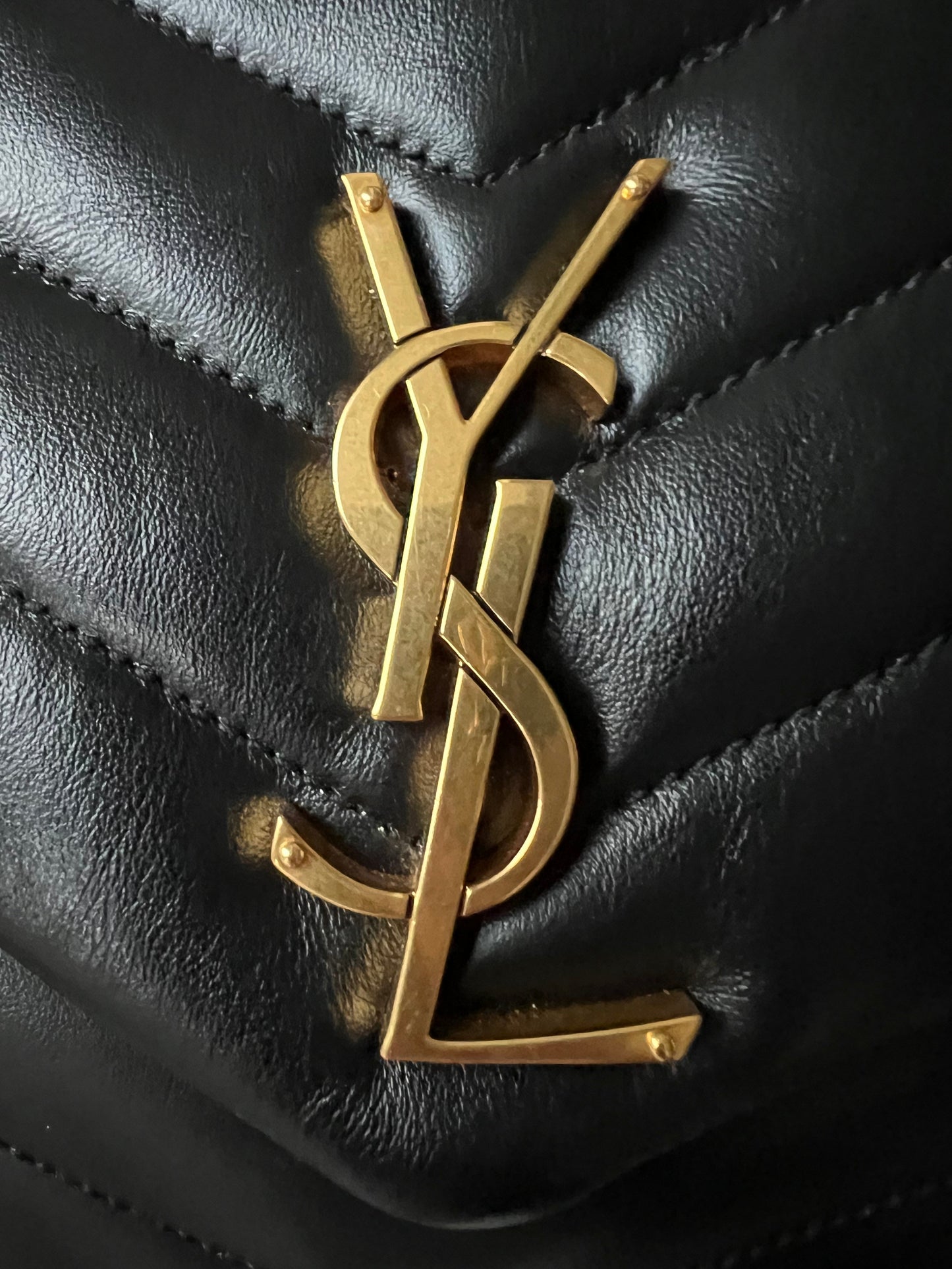 Yves Saint Laurent (YSL) Medium Black Lou