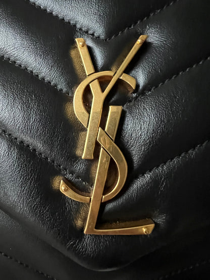 Yves Saint Laurent (YSL) Medium Black Lou