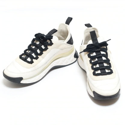 Chanel White Trail Sneakers, 39