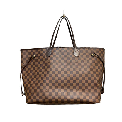 Louis-Vuitton Neverfull GM Damier Ebene Canvas Brown