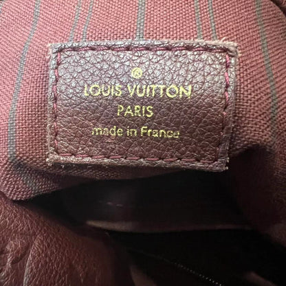Louis-Vuitton Artsy MM Empreinte Burgundy GHW